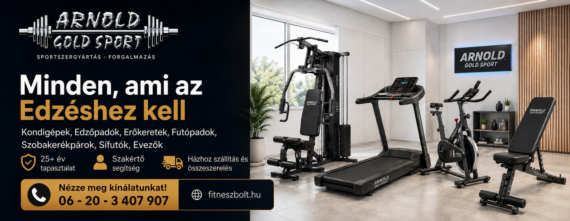 Arnold Gold Sport Kondi és Fitneszbolt