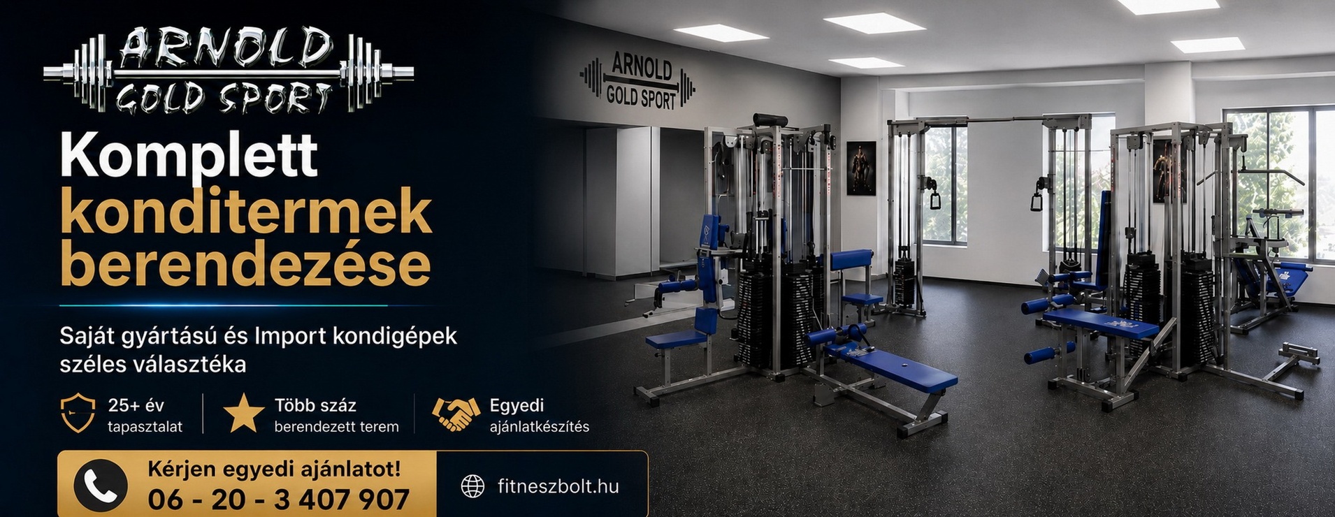 Arnold Gold Sport Kondi és Fitneszbolt